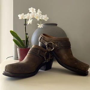 Frye Harness Mules